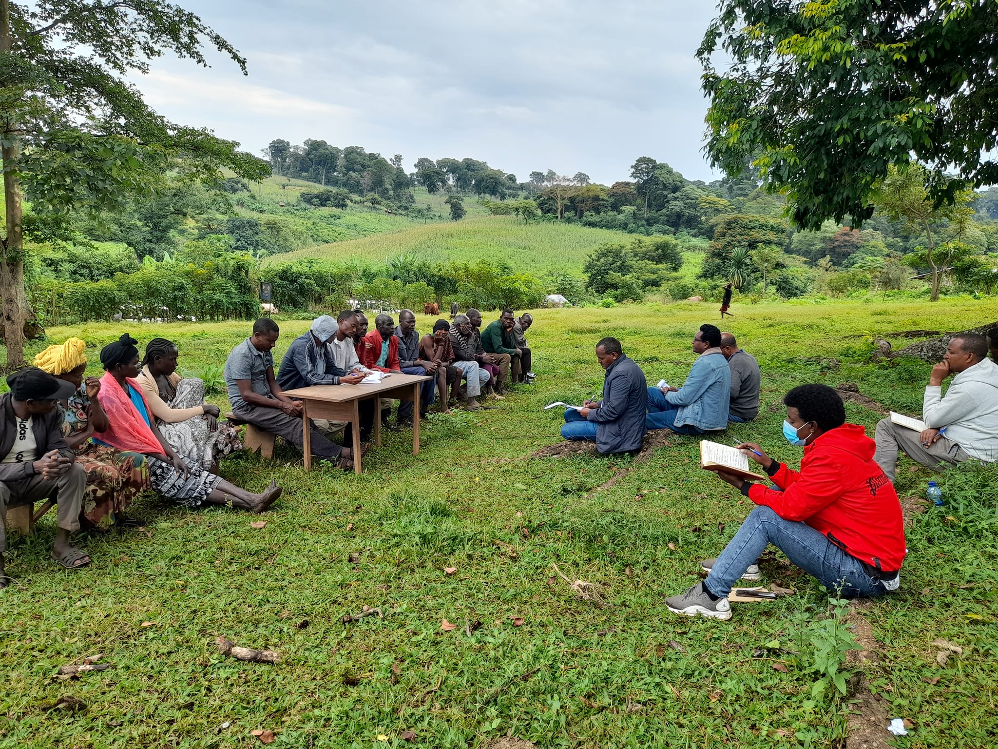 Read more about the article The joint visiting team from Ethio Wetlands and Natural Resources Association (EWNRA) and the Development Fund of Norway continued its monitoring and visit.