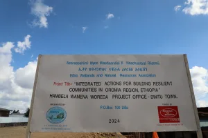 Read more about the article Ethio Wetlands and Natural Resources Association (EWNRA) launched a new project in Oromia region Hambela Wamena district of West Guji zone.