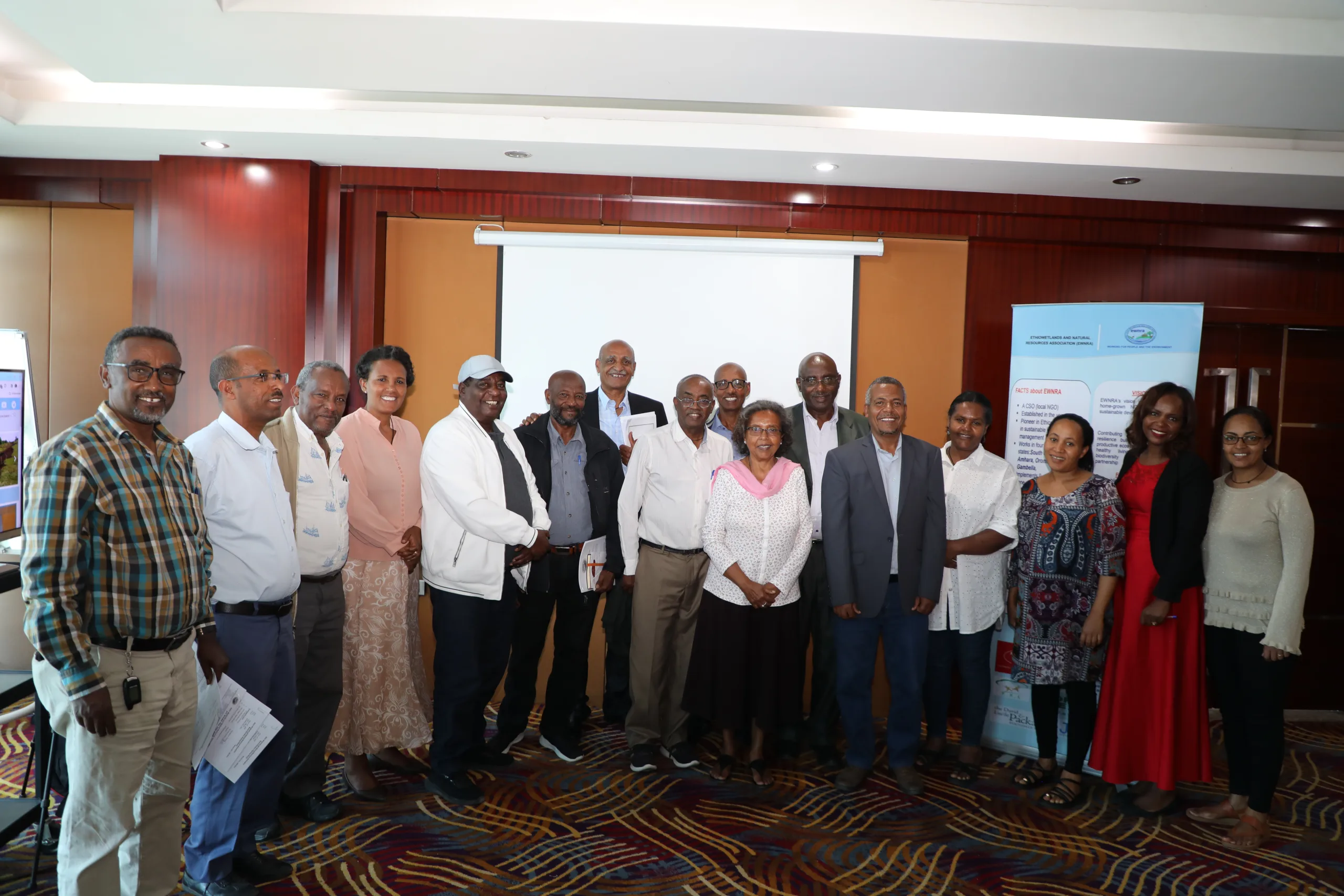 Read more about the article The general assembly of Ethio Wetlands and Natural Resources Association – EWNRA conducted its annual meeting today at Inter Luxury Hotel, Addis Ababa.