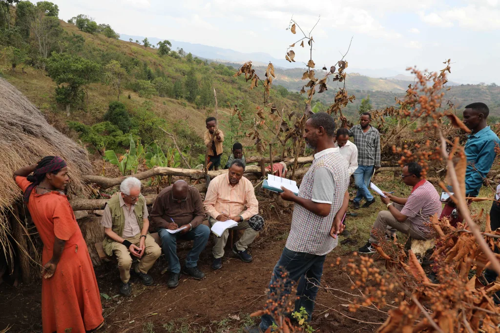 Monitoring team visited various project beneficiaries in Abaya district.