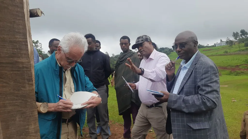 Monitoring Visit Day 1, at Hambela Wamena District