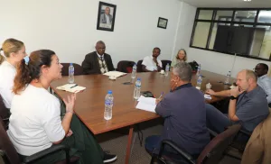 A team from Jersey Overseas Aid (JOA) visited the headquarters of the Ethio Wetlands and Natural Resources Association (EWNRA) to discuss the progress of the ongoing project with key partners.